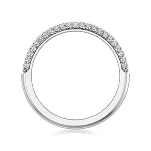 Diamond Band 0.4 ct tw Round 14k White Gold