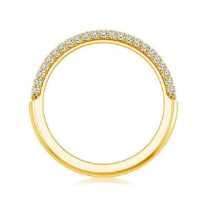 Diamond Band 0.4 ct tw Round 14k Yellow Gold