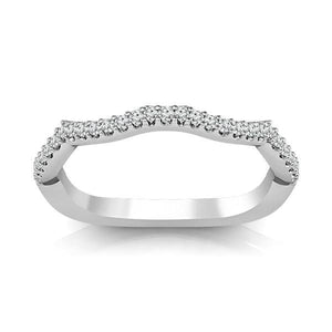 Diamond Band 0.16 ct tw Round 14k White Gold