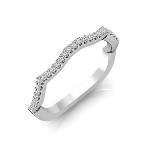 Diamond Band 0.16 ct tw Round 14k White Gold