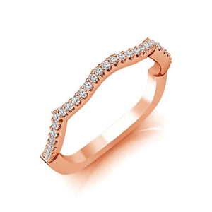 Diamond Band 0.16 ct tw Round 14k White Gold