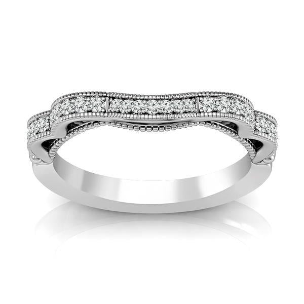 Diamond Band 0.16 ct tw Round 14k White Gold
