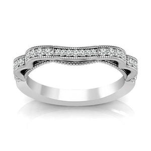 Diamond Band 0.16 ct tw Round 14k White Gold