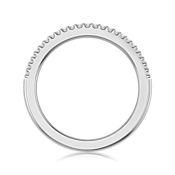 Diamond Band 0.13 ct tw Round 14k White Gold