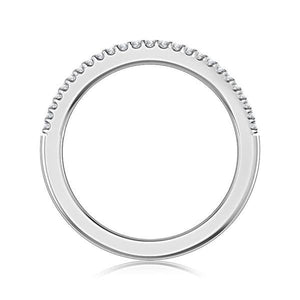 Diamond Band 0.13 ct tw Round 14k White Gold