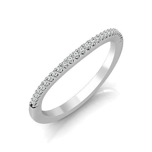 Diamond Band 0.13 ct tw Round 18k White Gold