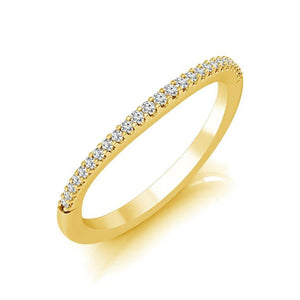 Diamond Band 0.13 ct tw Round 18k White Gold