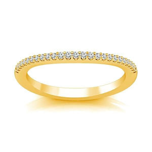 Diamond Band 0.13 ct tw Round 18k Yellow Gold