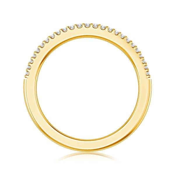 Diamond Band 0.13 ct tw Round 18k Yellow Gold