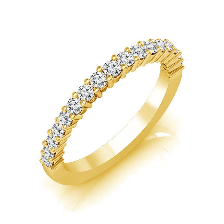 Diamond Band 0.4 ct tw Round 14k White Gold