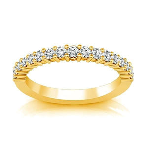 Diamond Band 0.4 ct tw Round 18k Yellow Gold