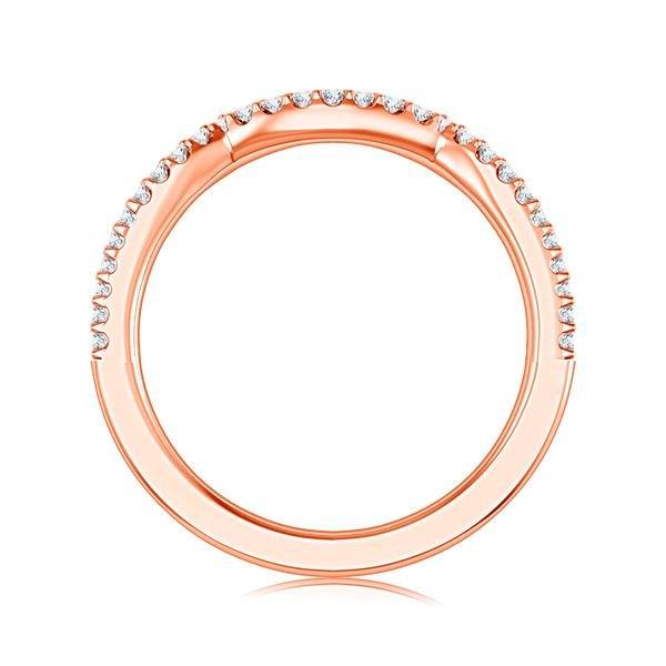Diamond Band 0.17 ct tw Round 18k Rose Gold