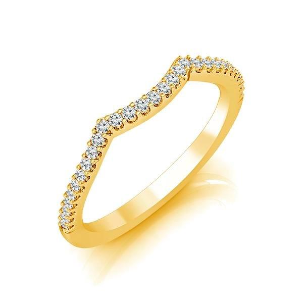 Diamond Band 0.17 ct tw Round 14k Yellow Gold