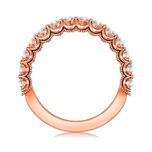 Diamond Band 0.63 ct tw Round 14k Rose Gold