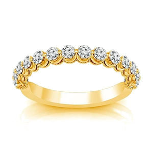 Diamond Band 0.63 ct tw Round 14k Yellow Gold