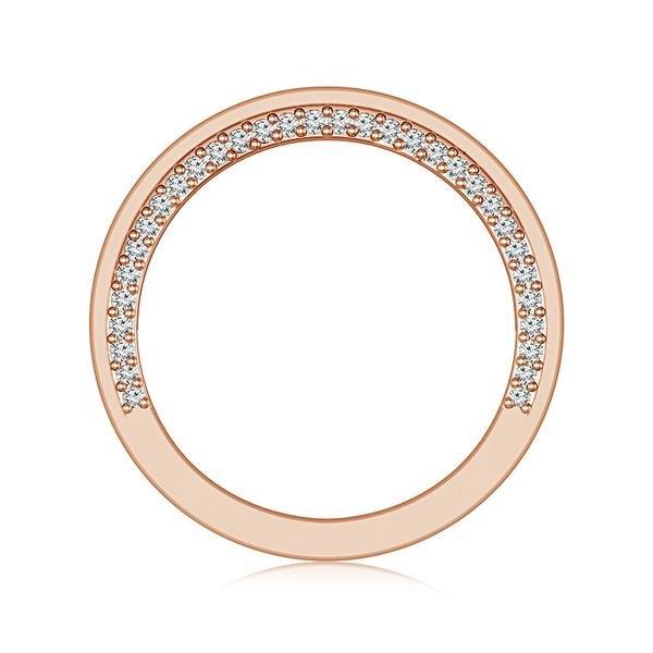 Diamond Band 0.25 ct tw Round 18k Rose Gold