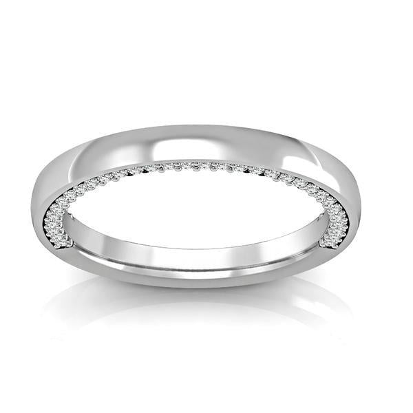 Diamond Band 0.25 ct tw Round 14k White Gold