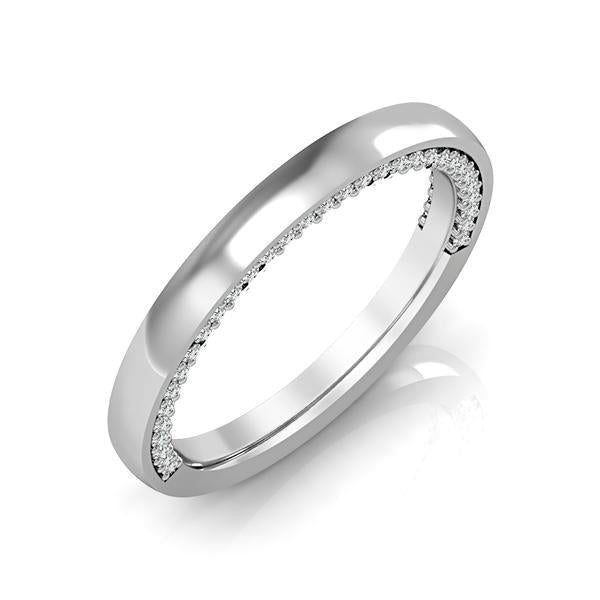 Diamond Band 0.25 ct tw Round 18k White Gold