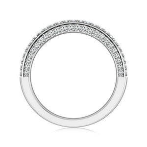 Diamond Band 0.5 ct tw Round 14k White Gold