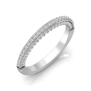 Diamond Band 0.5 ct tw Round 14k White Gold