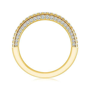 Diamond Band 0.5 ct tw Round 14k Yellow Gold