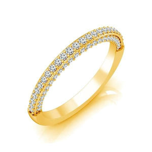 Diamond Band 0.5 ct tw Round 14k Yellow Gold
