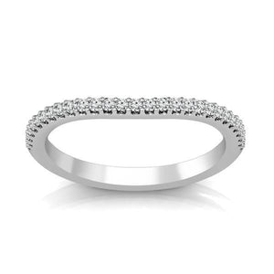 Diamond Band 0.16 ct tw Round 14k White Gold