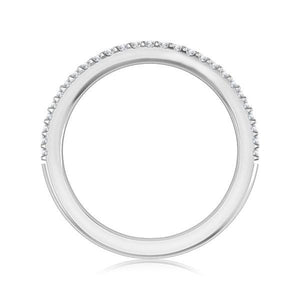 Diamond Band 0.16 ct tw Round 14k White Gold