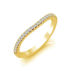 Diamond Band 0.16 ct tw Round 14k White Gold