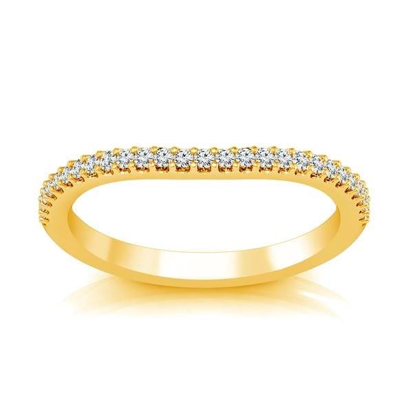 Diamond Band 0.16 ct tw Round 14k Yellow Gold