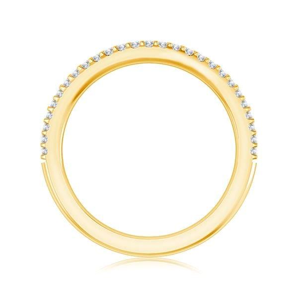 Diamond Band 0.16 ct tw Round 14k Yellow Gold