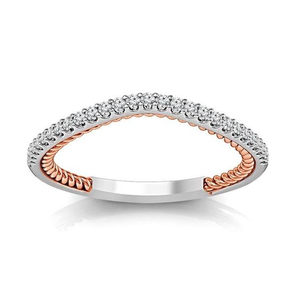 Diamond Band 0.16 ct tw Round 14k White Gold