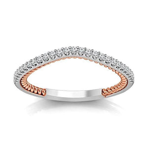 Diamond Band 0.16 ct tw Round 14k White Gold
