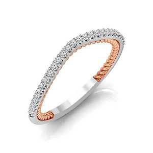 Diamond Band 0.16 ct tw Round 14k White Gold