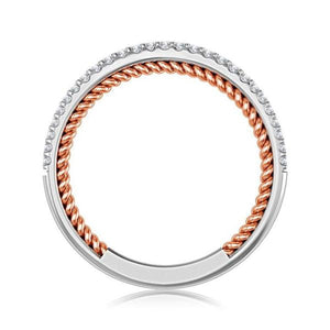 Diamond Band 0.16 ct tw Round 18k White Gold