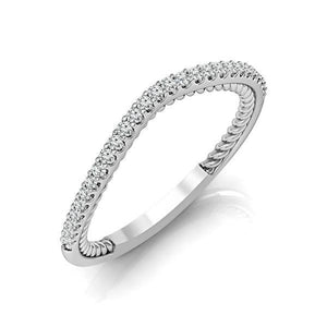 Diamond Band 0.16 ct tw Round 14k White Gold