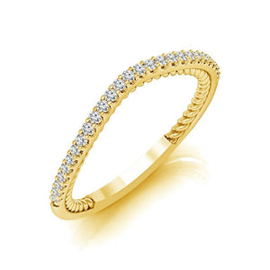 Diamond Band 0.16 ct tw Round 18k White Gold