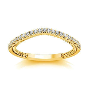 Diamond Band 0.16 ct tw Round 14k Yellow Gold