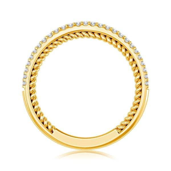 Diamond Band 0.16 ct tw Round 14k Yellow Gold