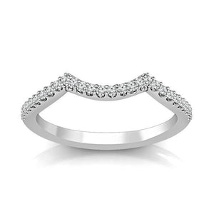 Diamond Band 0.16 ct tw Round 14k White Gold