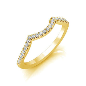 Diamond Band 0.16 ct tw Round 14k White Gold