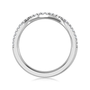 Diamond Band 0.16 ct tw Round 18k White Gold