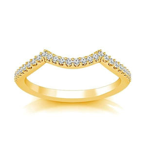 Diamond Band 0.16 ct tw Round 18k Yellow Gold
