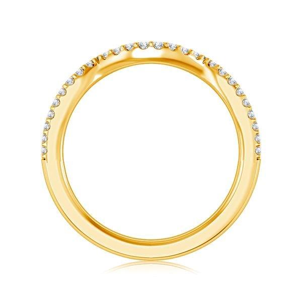 Diamond Band 0.16 ct tw Round 18k Yellow Gold