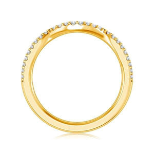 Diamond Band 0.16 ct tw Round 18k Yellow Gold