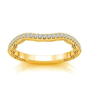 Diamond Band 0.13 ct tw Round 14k Yellow Gold