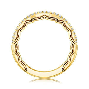 Diamond Band 0.13 ct tw Round 14k Yellow Gold