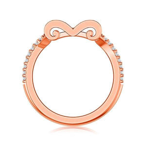 Diamond Band 0.25 ct tw Round 14k Rose Gold