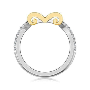 Diamond Band 0.25 ct tw Round 18k White Gold