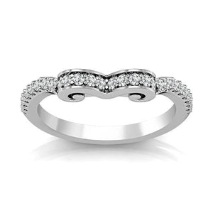 Diamond Band 0.25 ct tw Round 14k White Gold